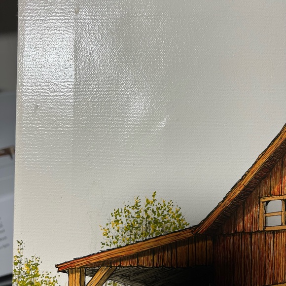 !!!! H. Hargrove canvas painting original no frame!!! - Picture 5 of 10